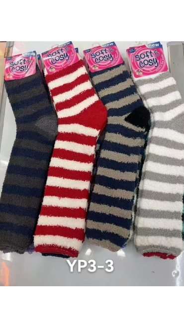 sosete dama 3/4 cocolino 36-41 culori combinate 12/set