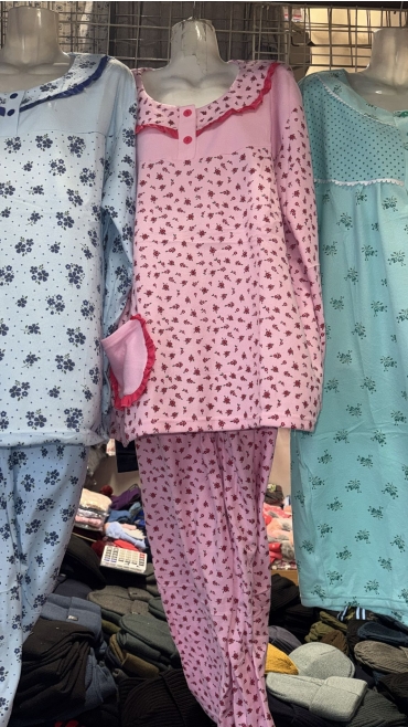pijama dama groasa xl-5xl 5/set
