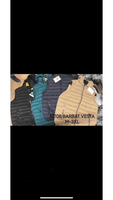 vesta barbati m-3xl 5/set