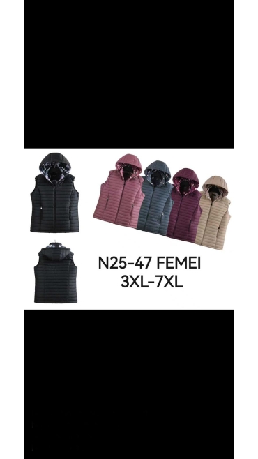 vesta dama 3xl-7xl 5/set