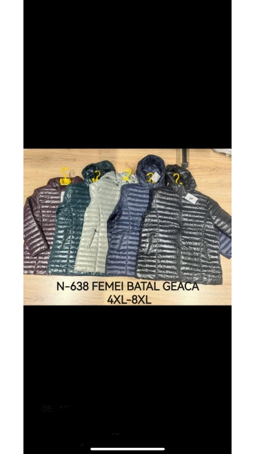 geaca dama 4xl-8xl 5/set