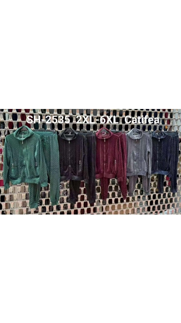 trening dama catifea 2xl-6xl 5/set