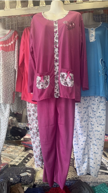pijama dama xl-5xl 5/set