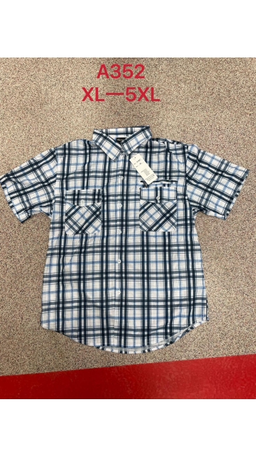 camasa barbati maneca scurta xl-5xl 5/set