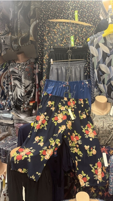 pantaloni 3/4 dama panza 2xl-6xl 5/set