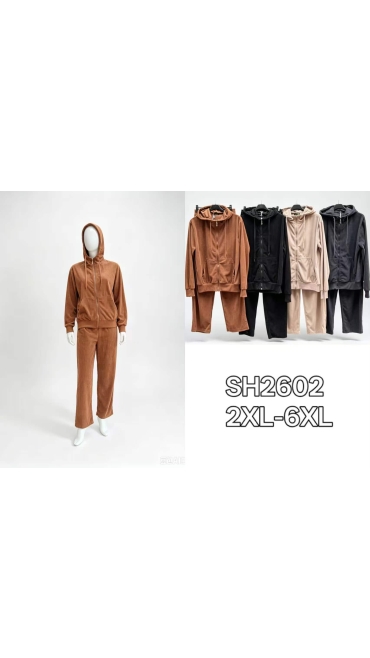 trenign dama catifea 2xl-6xl 5/set