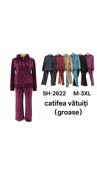 trening dama catifea vatuit m-3xl  5/set