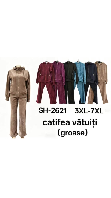trening dama catifea vatuit 3xl-7xl 5/set