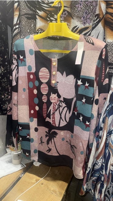 bluza dama xl-5xl 10/set