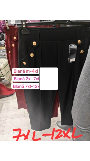 pantaloni dama blana 7xl-12xl 6/set