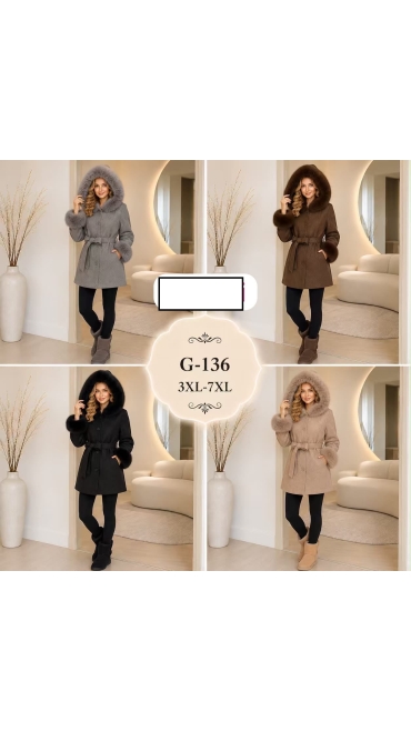 palton dama 3xl-7xl 5/set