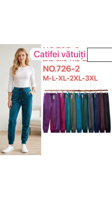 pantaloni dama catifea vatuiti m-3xl 5/set
