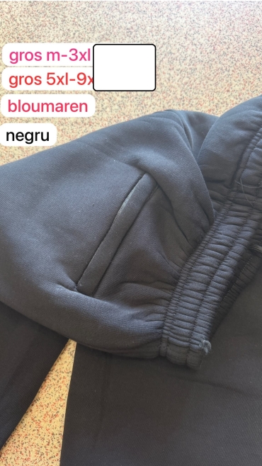 pantaloni trening barbati grosi m-3xl 5/set