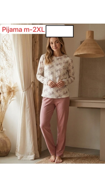 pijama dama m-2xl 4/set