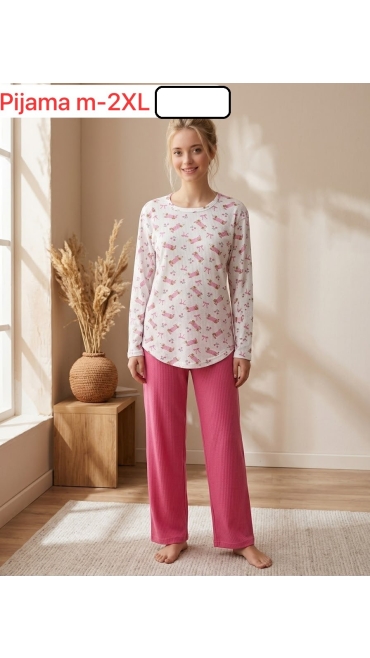 pijama dama m-2xl 4/set