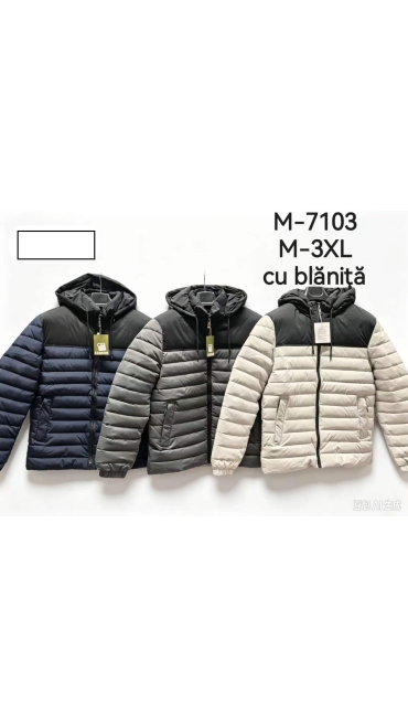 geaca barbati blana m-3xl 5/set
