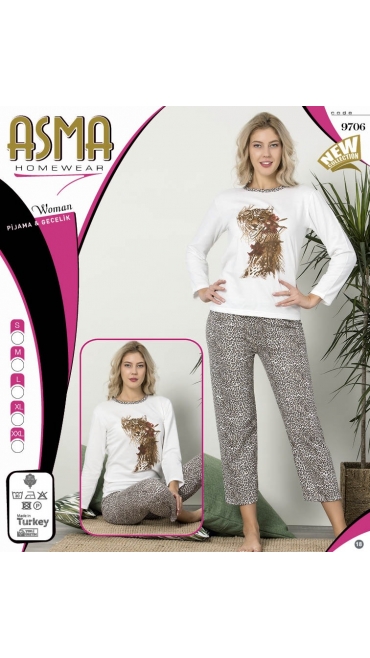 pijama dama vatuit s-2xl 5/set