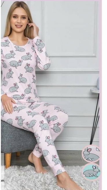 pijama dama baki 95% bbc 5 % licra s-xl 4/set