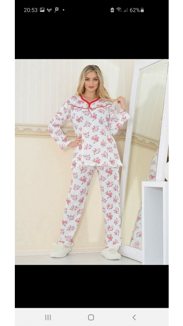 pijama dama baki batal 100% bbc l-3xl 4/set