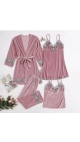 set complet pijamale dama m-2xl  4/set