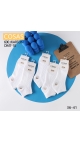 sosete sport dama bumbac 36-41 culori combinate 20/set