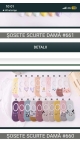 sosete scurte dama 20/set