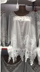 bluza alba dama 4/set