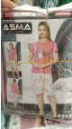 pijama dama 3/4 s-2xl 5/set