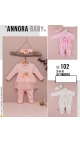 costum bebe 3-9 luni 3/set