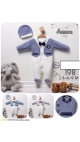 costum bebe 3-9 luni 3/set