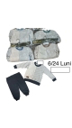 compleu baieti 6-24 luni 4/set