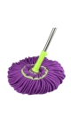Mop rotativ cu auto-stors, mop cu microfibră, cap de mop de schimb, pentru curățarea lemnului, gresie și podea, Engros