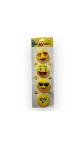 Set stickere Emoji, 44 x 14 cm, Engros