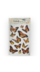 Stickere Decorative de perete cu Fluturi 3D , 50 x 35 cm, Engros