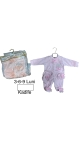 body bebe catifea 3-9 luni 3/set