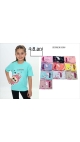 tricou fete 4-8 ani 5/set