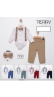 costum baieti 6-24 luni 4/set