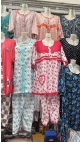 pijama dama 3/4 maneca scurta xl-5xl 5/set