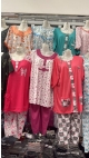 pijama dama 3/4 maneca scurta xl-5xl 5/set