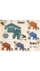 compleu baieti 9-24 luni 4/set