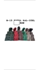 vesta dama 6xl-10xl 5/set