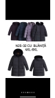 geaca dama blana 4xl-8xl 5/set