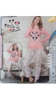 pijama dama s-2xl 5/set