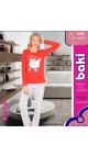 pijama dama s-xl 95 %bbc si 5% licra 4/set