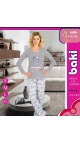 pijama dama s-xl 95 %bbc si 5% licra 4/set