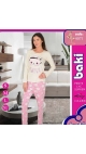 pijama dama s-xl 95 %bbc si 5% licra 4/set