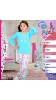 pijama copii 6-14 ani 95% bbc si 5% licra 5/set