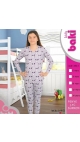 pijama copii 6-14 ani 95% bbc si 5% licra 5/set