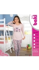 pijama copii 6-14 ani 100% bbc 5/set