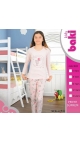 pijama copii 6-14 ani 100% bbc 5/set